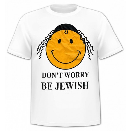 Футболка Don't Worry, Be Jewish